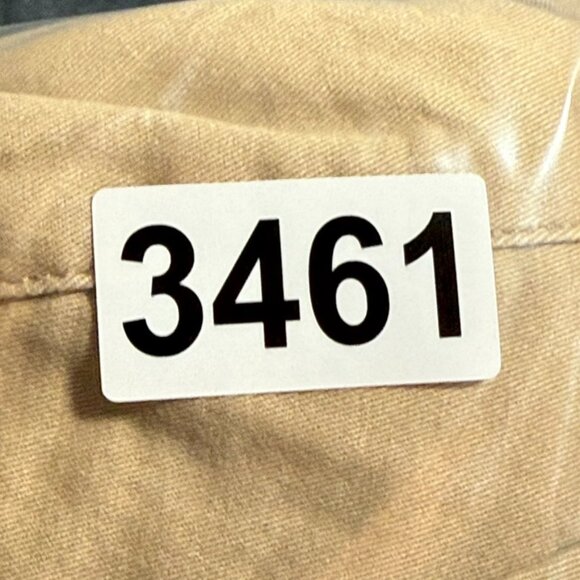 I Love Ugly Slim Kobe Chino Pants Cropped Beige Tan Sz Medium 32x26 Casual Work - Picture 14 of 14